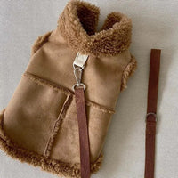 PawSnug Suede Vest