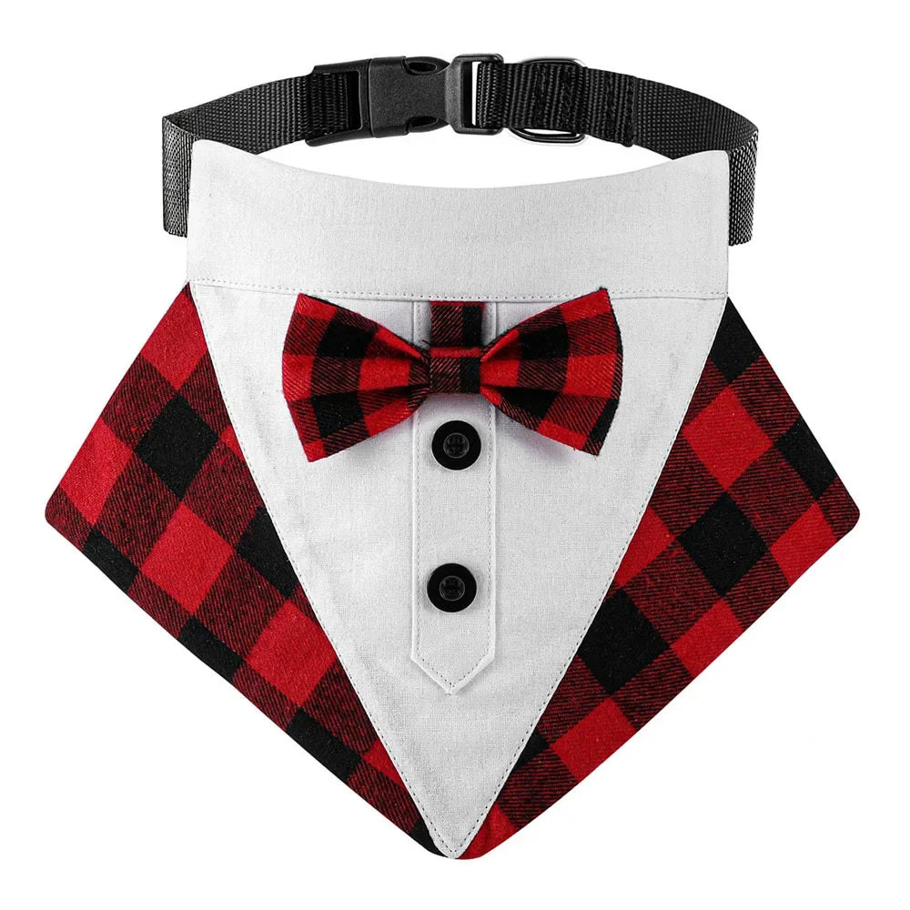 Tuxedo Bandana Collar