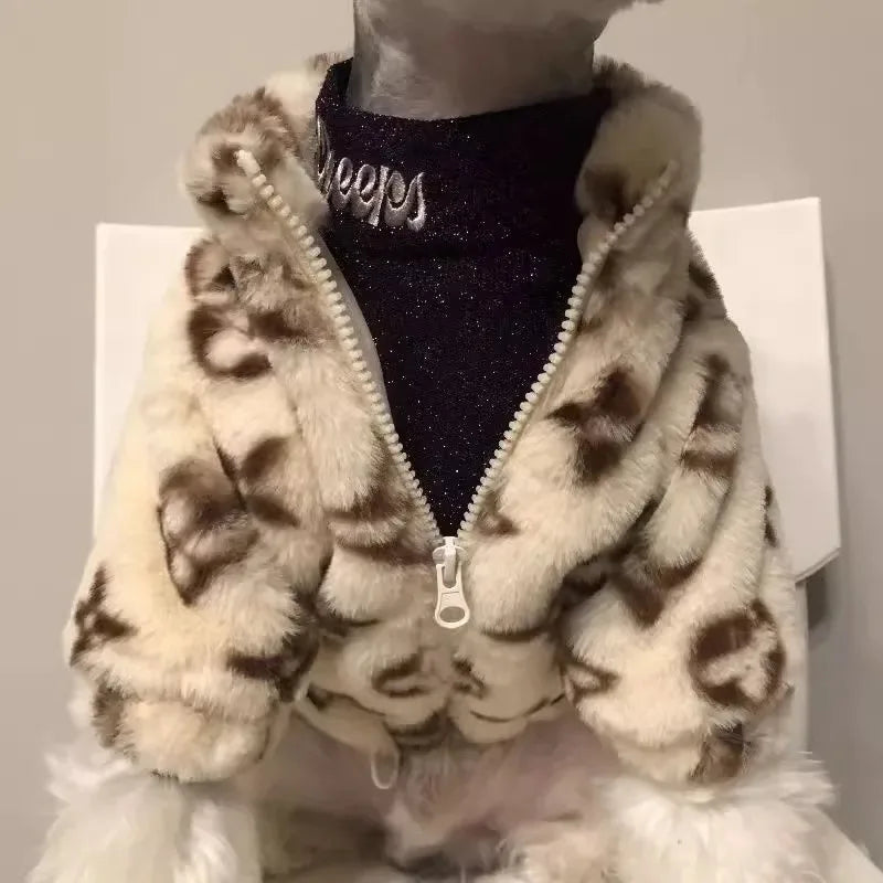 Chewy Vuittawn Plush Jacket