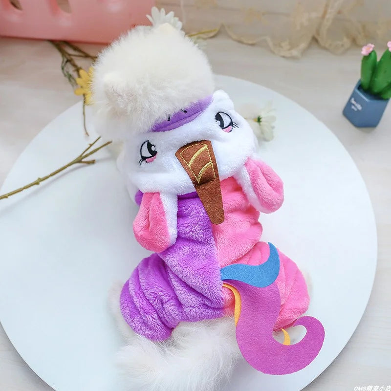 Unicorn Plush Jumpsuit