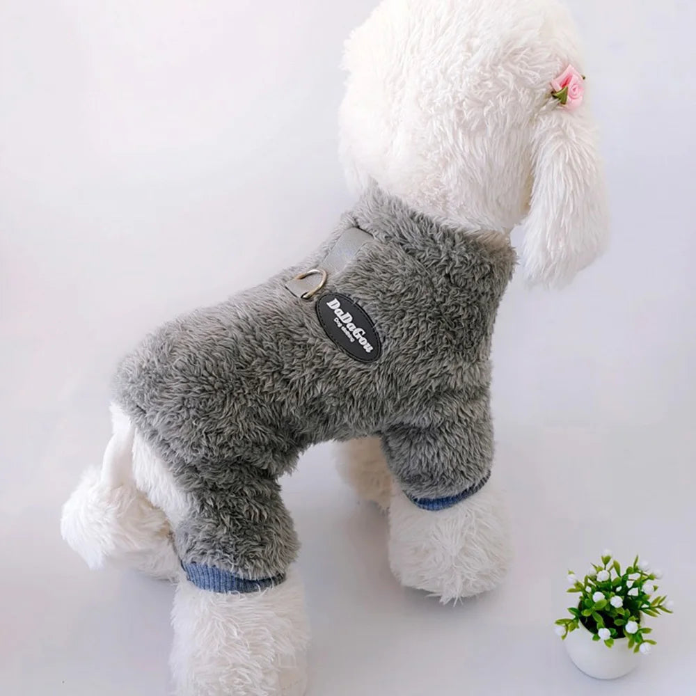 Teddy Fuzzy Jumpsuit