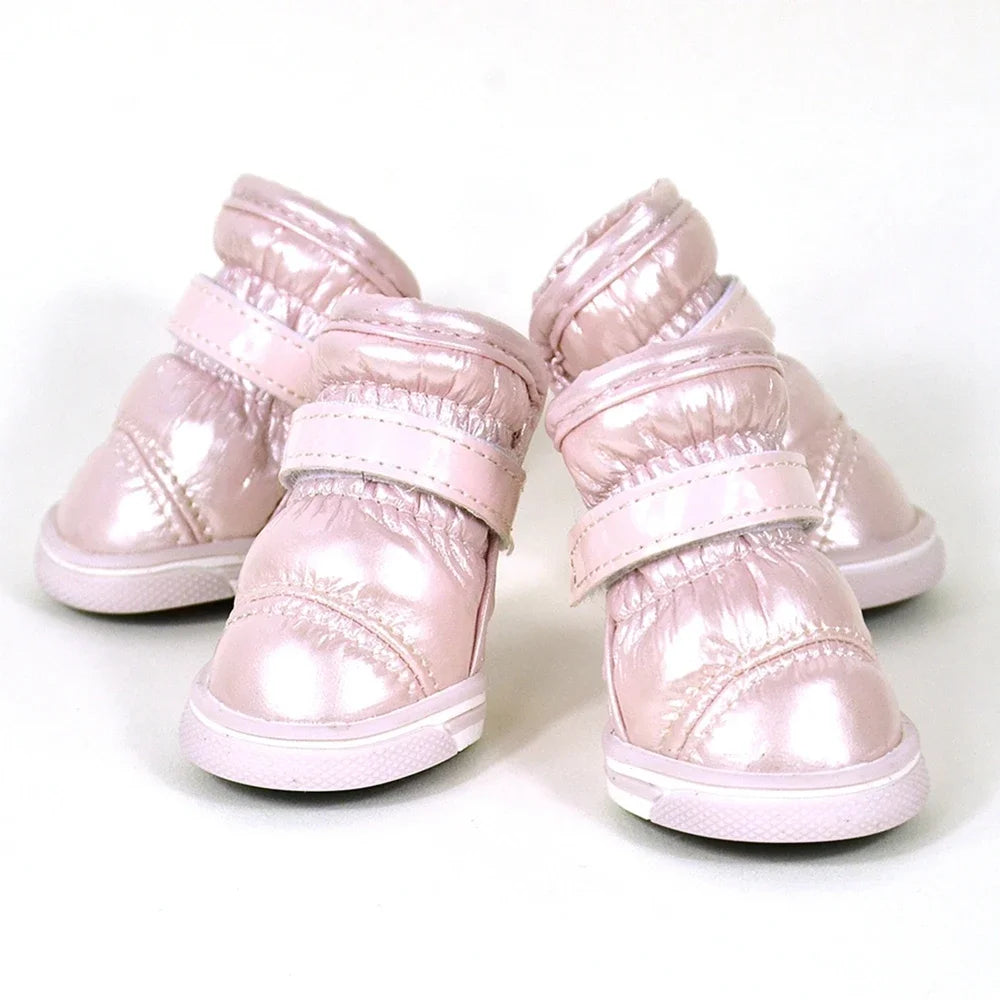 Puffy Gloss Snow Boots