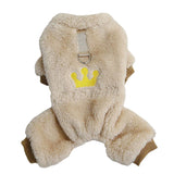Royal Crown Plush Jumpsuit