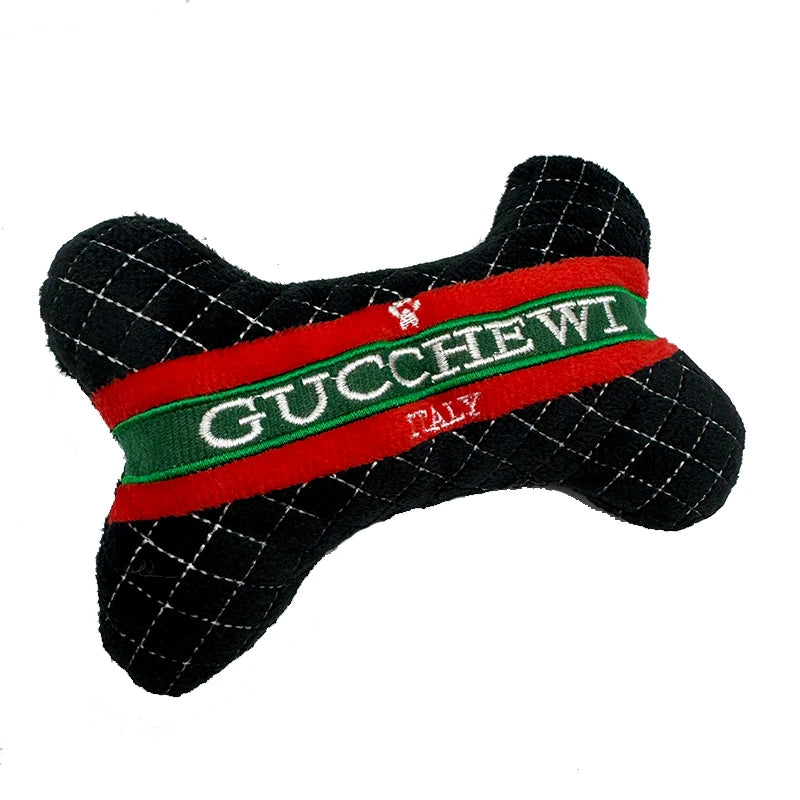 Gucchewi Plush Bone Dog Toy