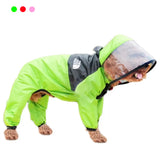 The Dog Face Hooded Raincoat Jumpsuit