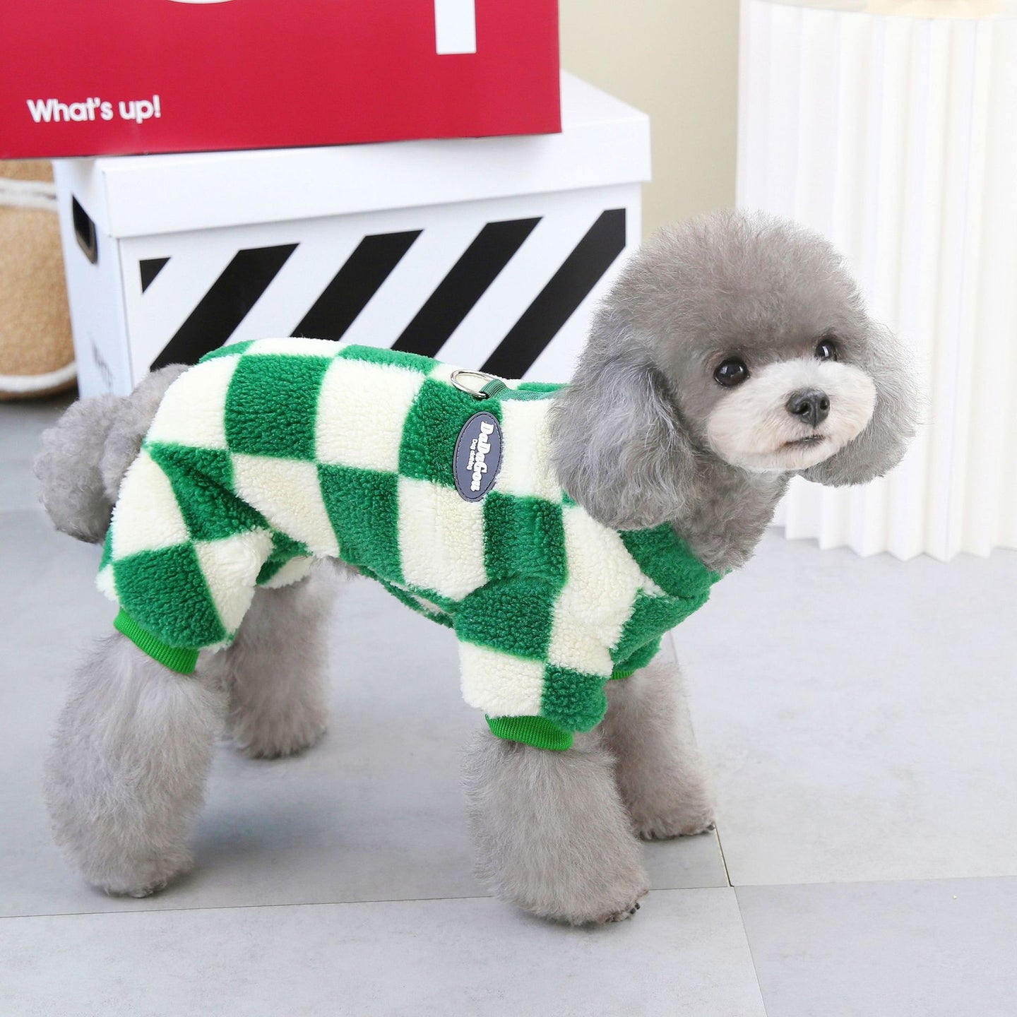 Checkmate Sherpa Jumpsuit