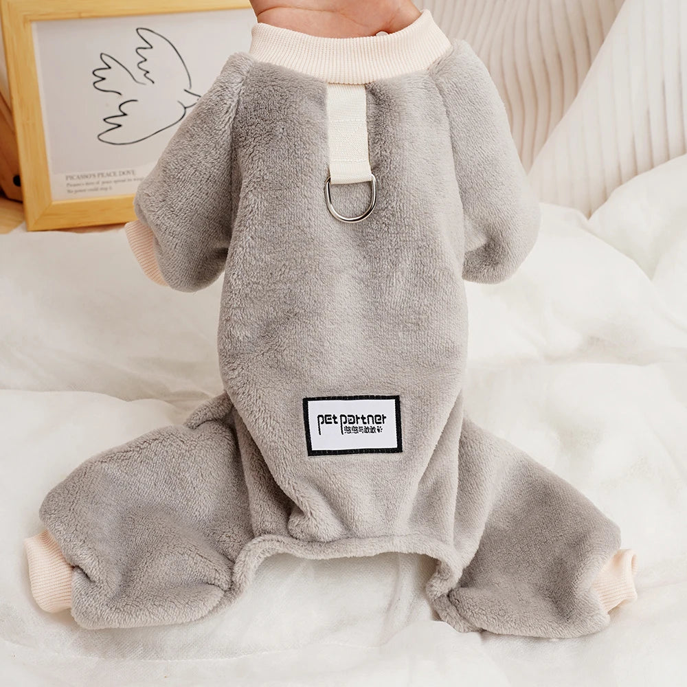 PawPartner Plush Jumpsuit