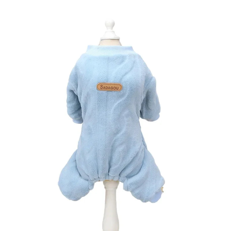 Dadagou Plush Jumpsuit