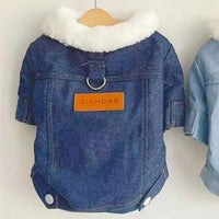 PawDenim Sherpa Vest