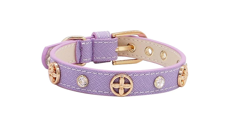 Pitbull Dog Collar Personalized Designer Leather Pet Collar Rivets Bulldog Collor Soft Leather High Quality