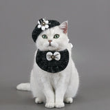 Coco Chewnel Knitted Beret and Bandana