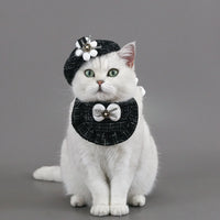 Coco Chewnel Knitted Beret and Bandana
