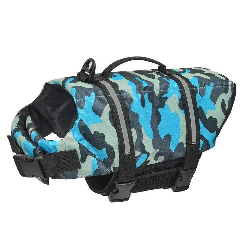 Blue Camo Life Jacket