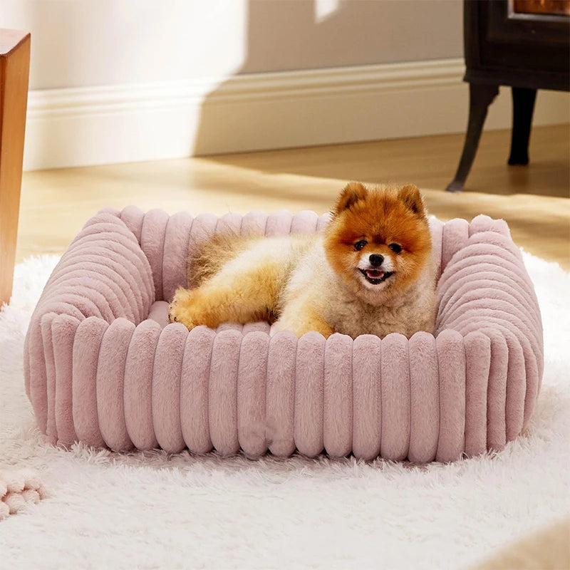 SnuggleNest Luxe Orthopedic Dog Bed