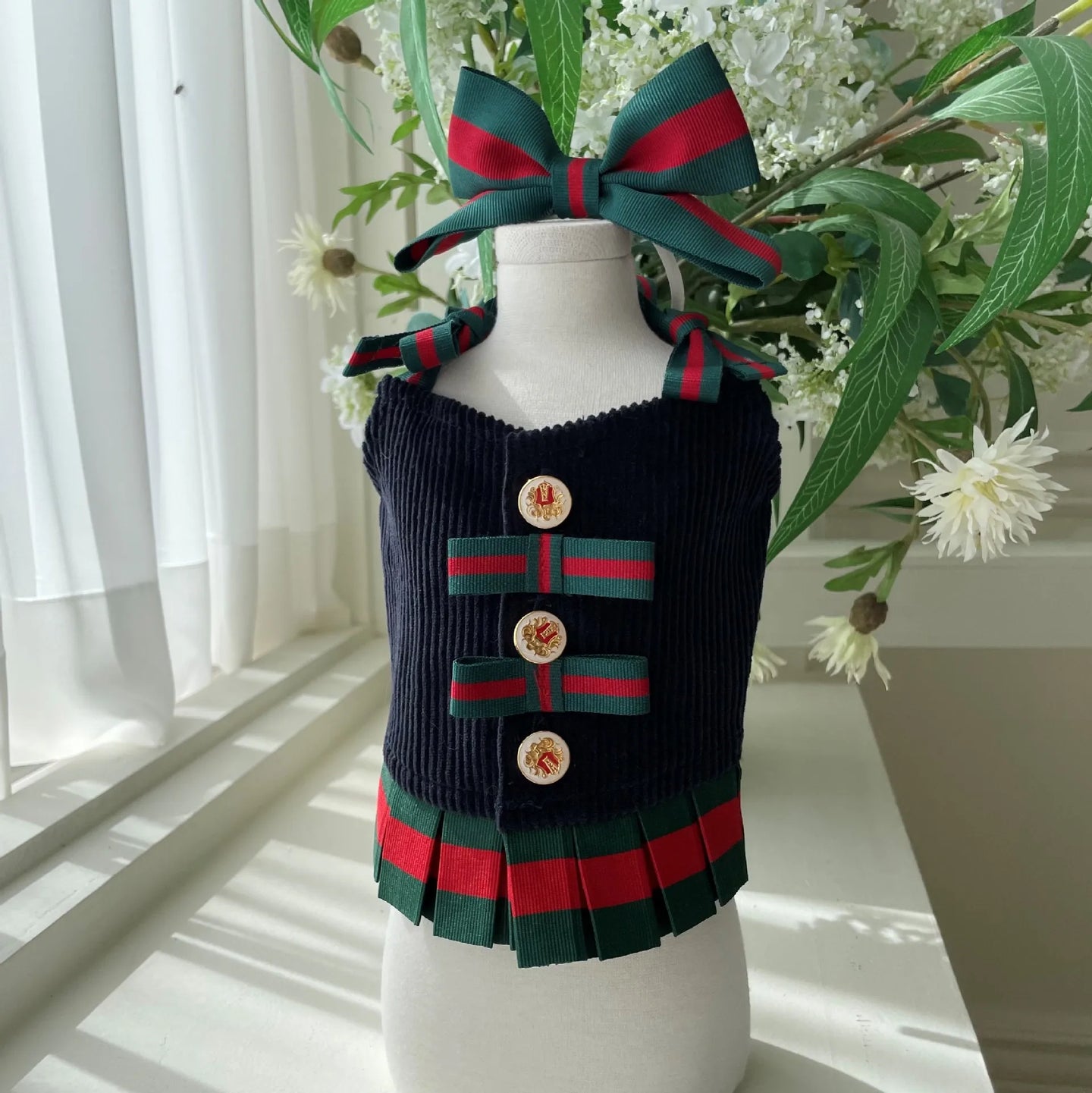 Gucchi Dress and Hair Tie