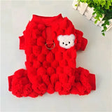 Bear Plush Jumpsuit