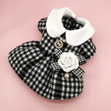 Chewnel Houndstooth Dress