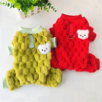 Bear Plush Jumpsuit