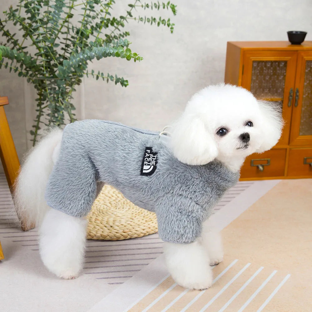 The Pet Face Plush Jumpsuit