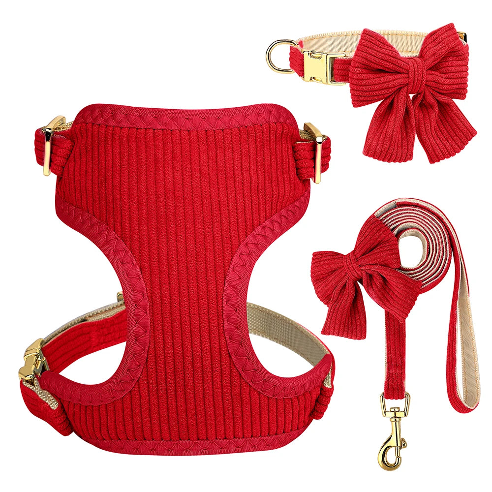 PawSweet Harness and Leash and Collar Set