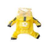 PawLuxe Reflective Hooded Raincoat Jumpsuit