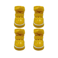 Leather Fleece Snow Boots