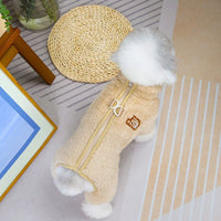 The Pet Face Plush Jumpsuit