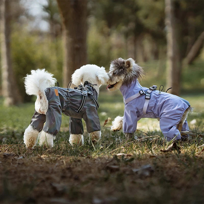 PawTrail Raincoat Jumpsuit