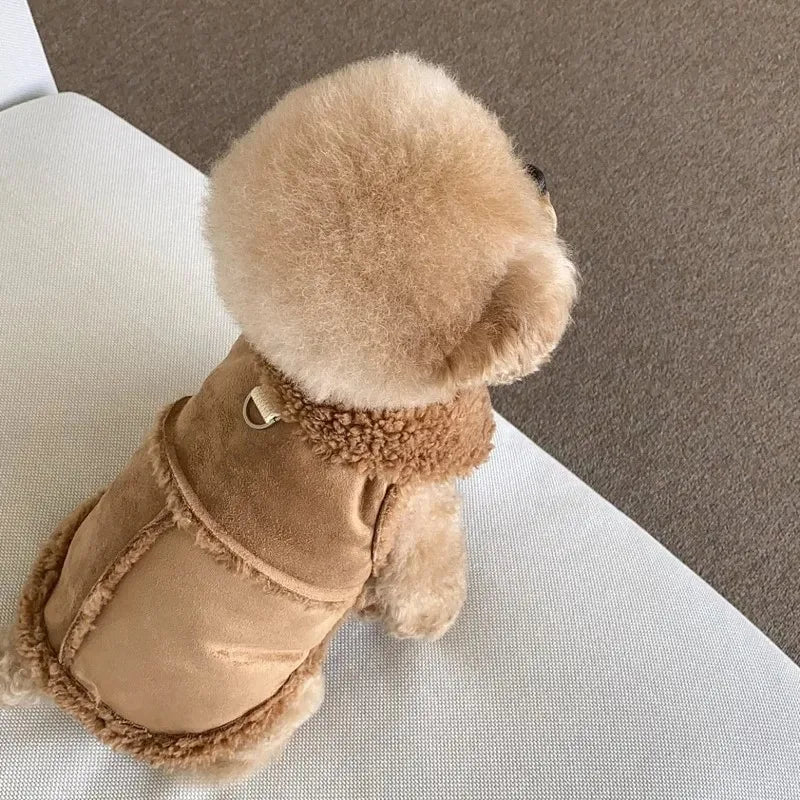 PawSnug Suede Vest