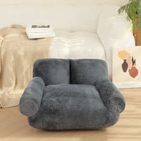 PawLuxe Plush Dog Sofa