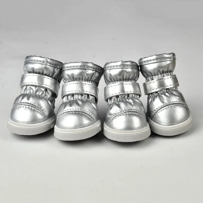 Puffy Gloss Snow Boots