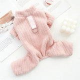 Ribbed Fleece Jumpsuit