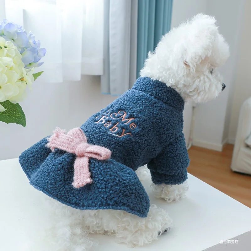 Call Me Baby Sherpa Dress