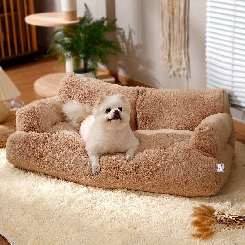 PawPlush Dog Sofa